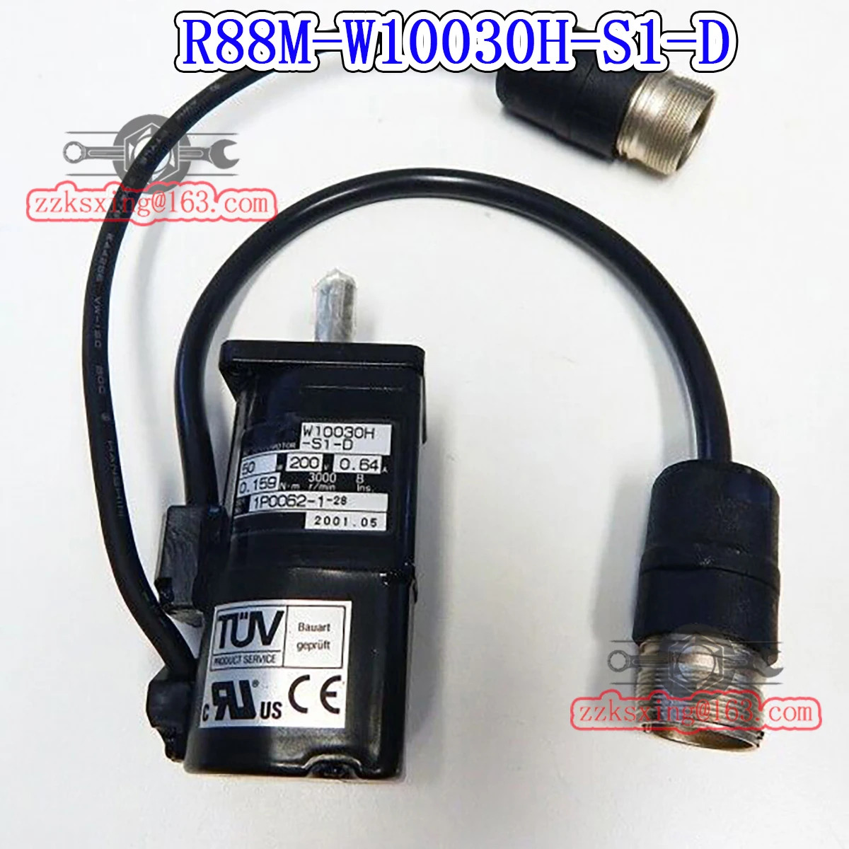 오리지널 AC 서보모터 R88M-W10030H-S1-D