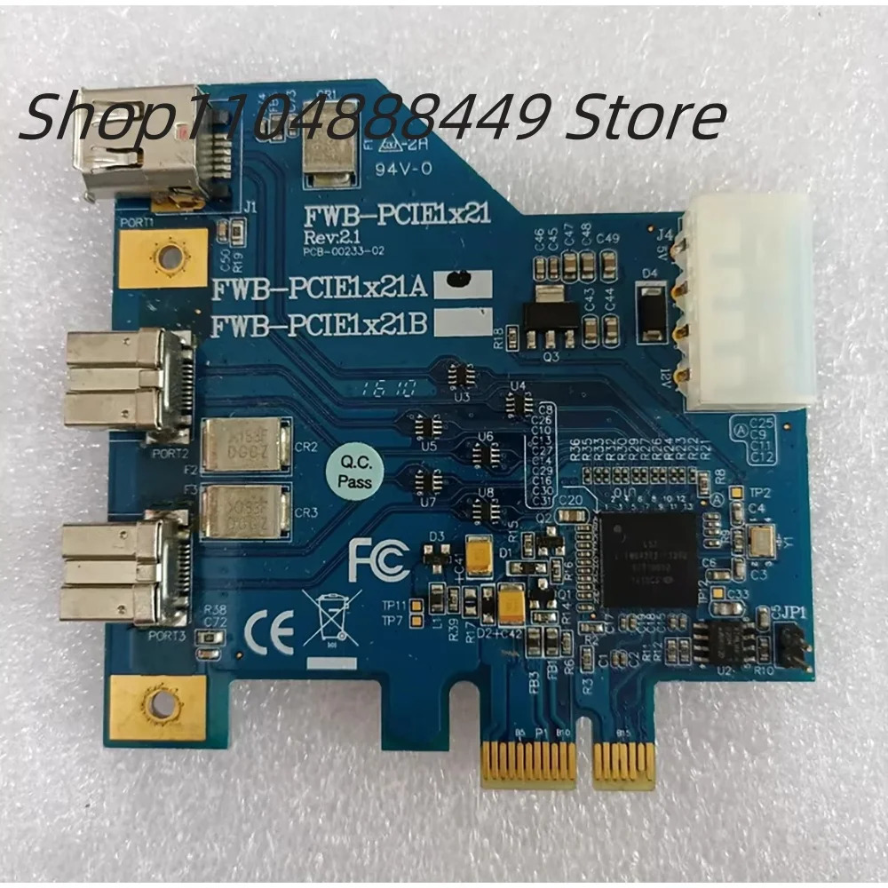 FWB-PCIE1X21A LSI FW643 1394B카드