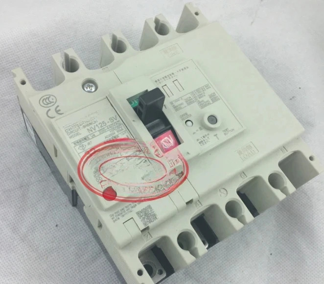 잔류 전류 회로차단기 스위치 NV125-SV는 NV125-SW 4P125A 32A를 대체