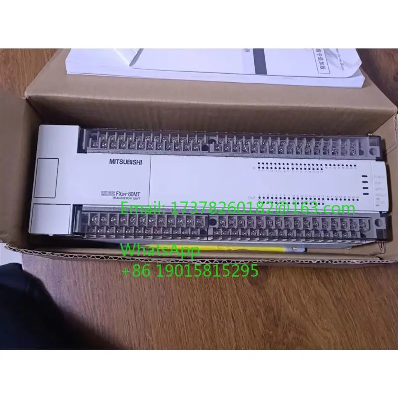 FX2N-80MT-001 오리지널 PLC 모듈 FX2N 80MT 001