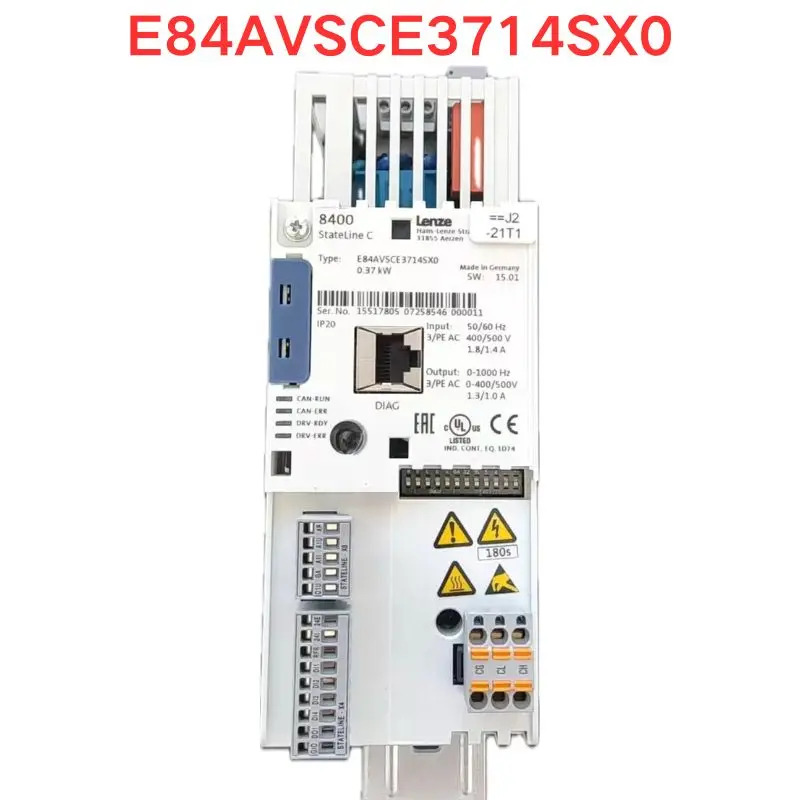 오리지널 E84SCE3714SX0 주파수 변환기 8400 0.37KW