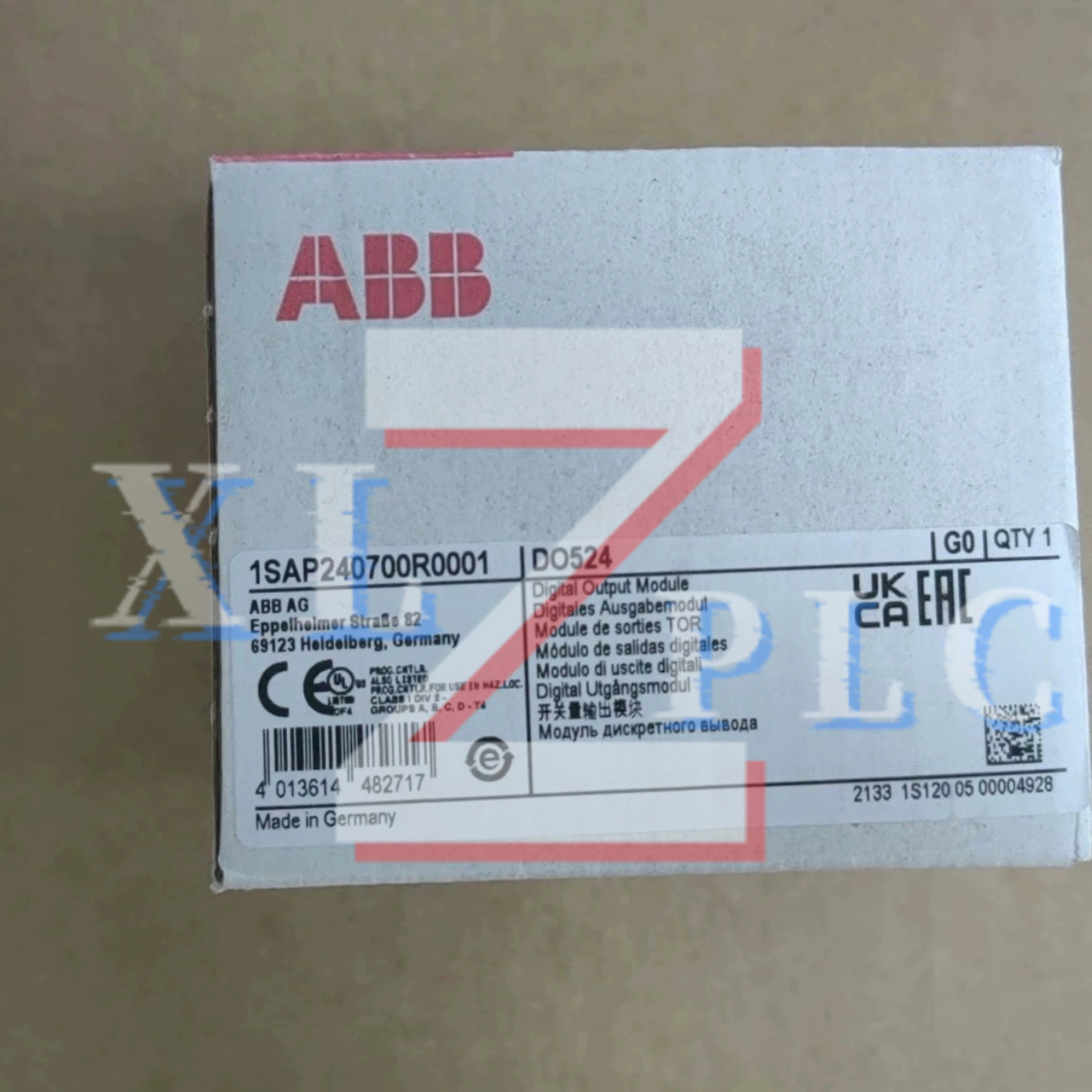 PLC 모듈 새 DI840 3BSE020836R1 DO524 1SAP240700R0001 DO801 3BSE020510R1 DO802 3BSE022364R1 DO810 3BSE0
