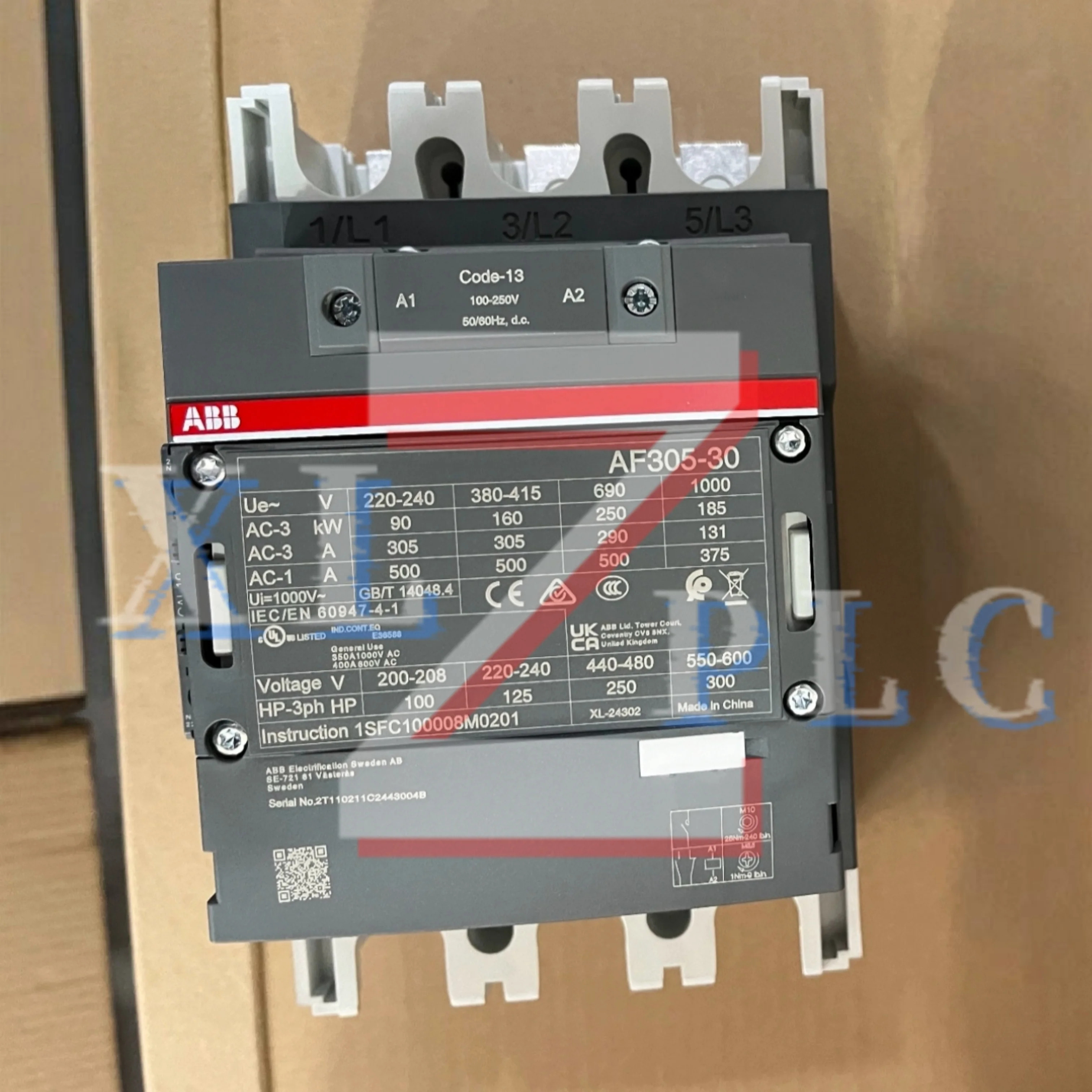 AF305-30-11-13 100-250V 접촉기