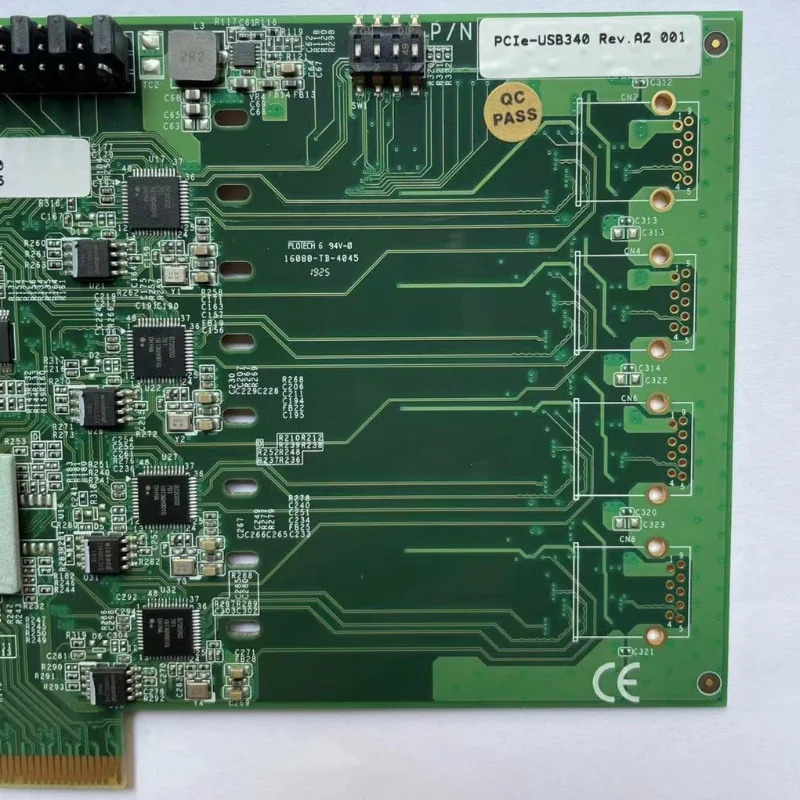 리퍼 PCIe-USB340 REV.A2 001 4 포트카드 확장 카드 OK