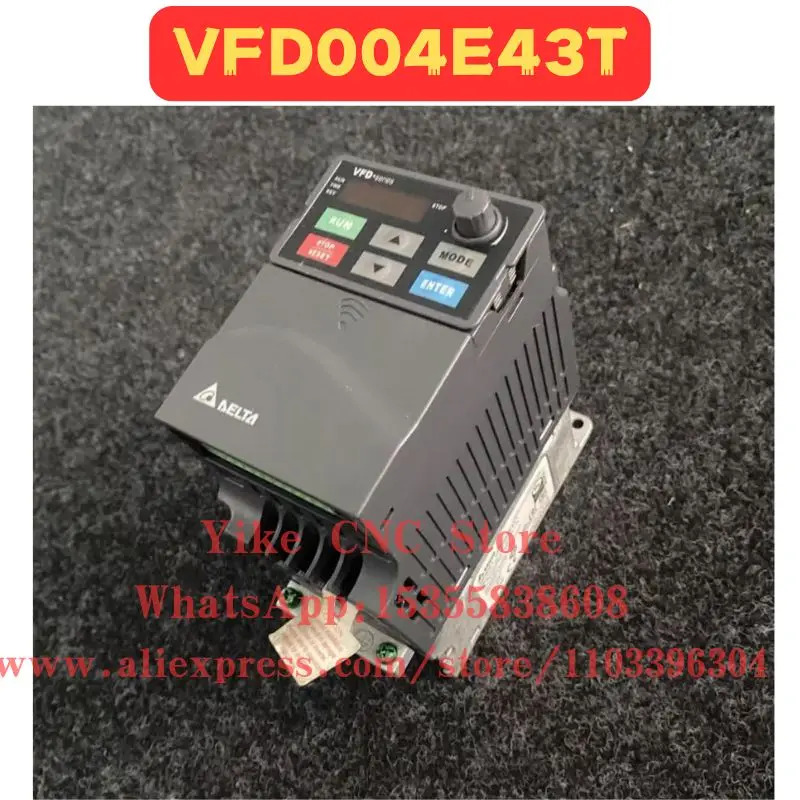 리퍼된 주파수 변환기 VFD004E43T 정상 기능 리퍼 완료