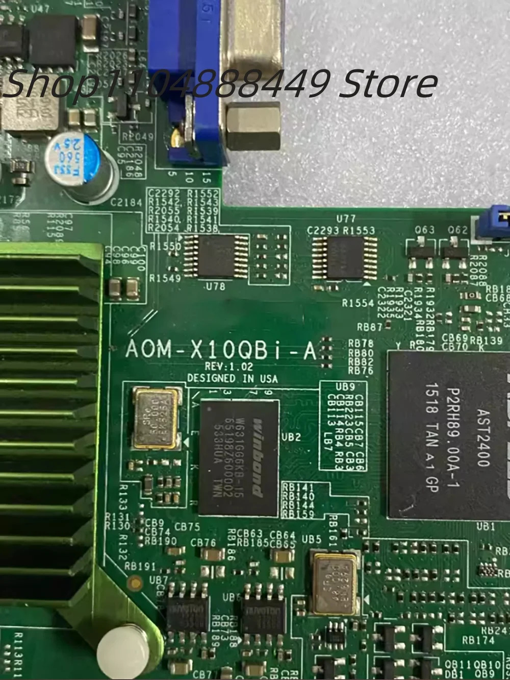 X10QBI 마더보드 AOM-X10QBi-A SPI 보드