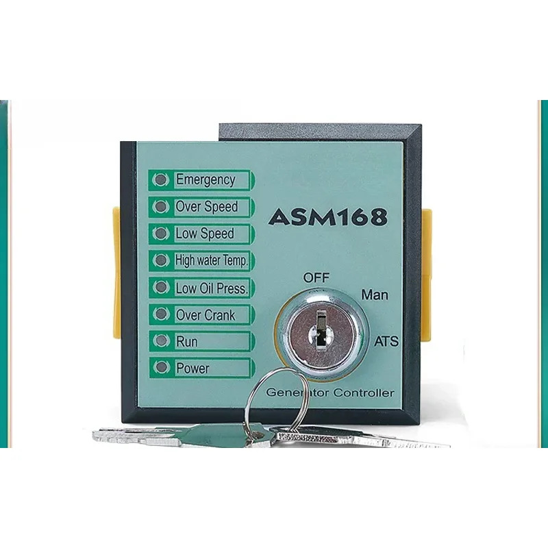 ASM168 컨트롤러 R168 발전기 세트 자체 시작 4개 보호 경보 종료 SMARTCON
