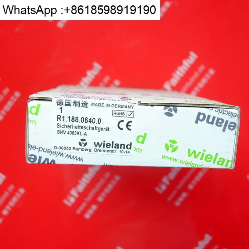 Wieland R1.188.0640.0 안전 릴레이 SNV4063KL-A 30S