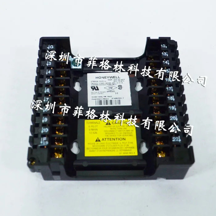 실제 Q7800A1005 하니웰 연소 컨트롤러 베이스