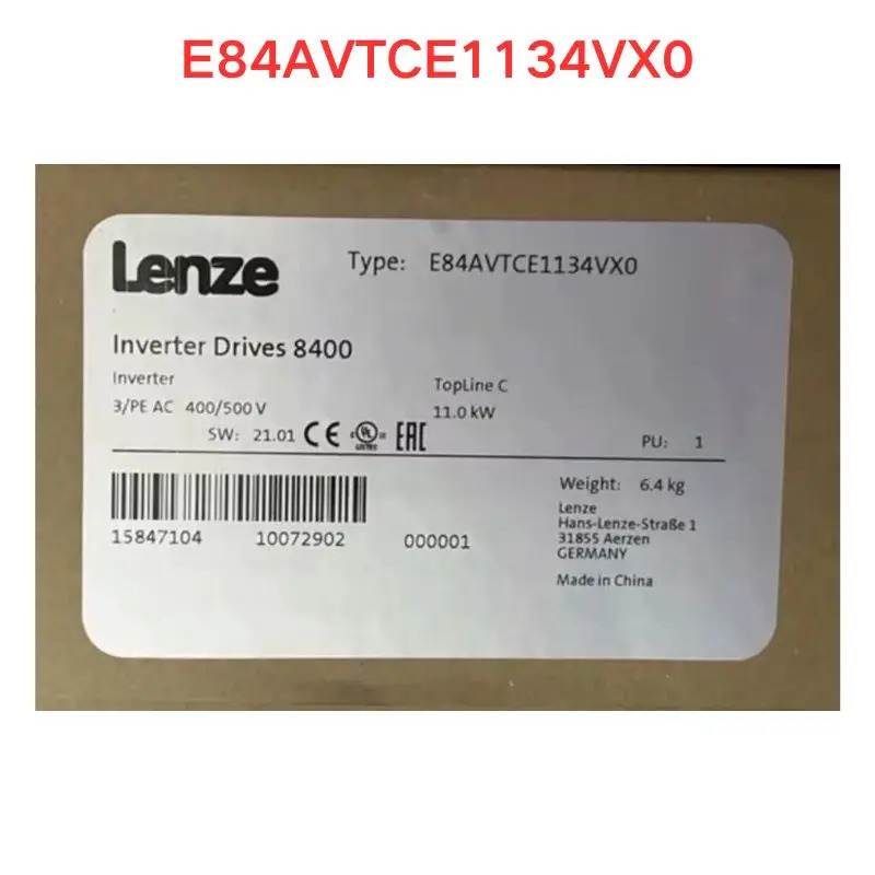 오리지널 E84TCE1134VX0 주파수 변환기