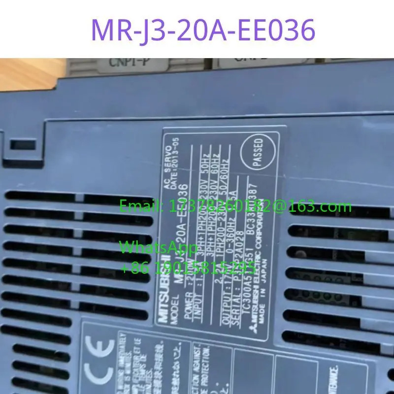 MR-J3-20A-EE036 리퍼 드라이브 정상 기능 완료