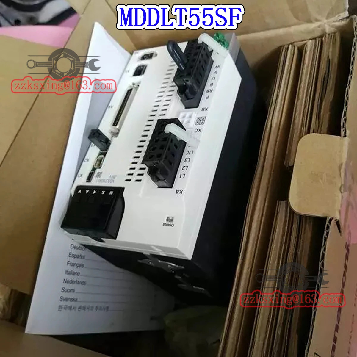 MDDLT55SF 오리지널 AC 서보 드라이버