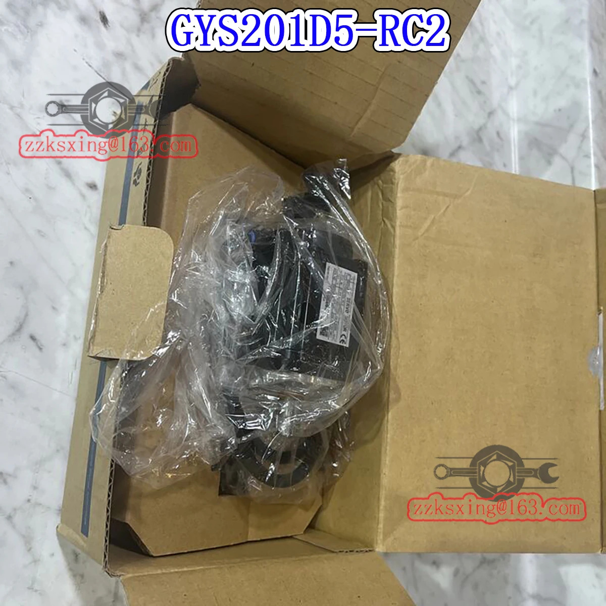 AC 서보모터 오리지널 인박스 신 GYS201D5-RC2