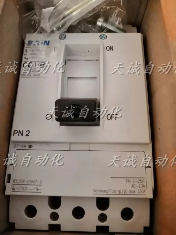 원본 ETN Eaton Muller PN 2 MOELLER 회로차단기 2-250 A