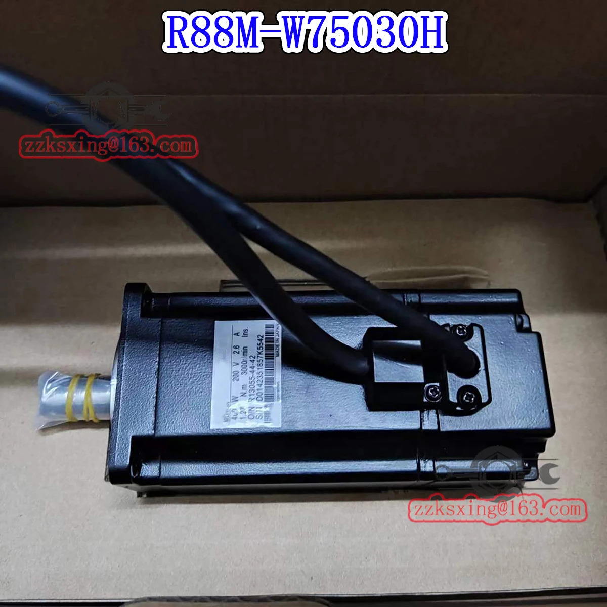 오리지널 AC 서보모터 R88M-W75030H