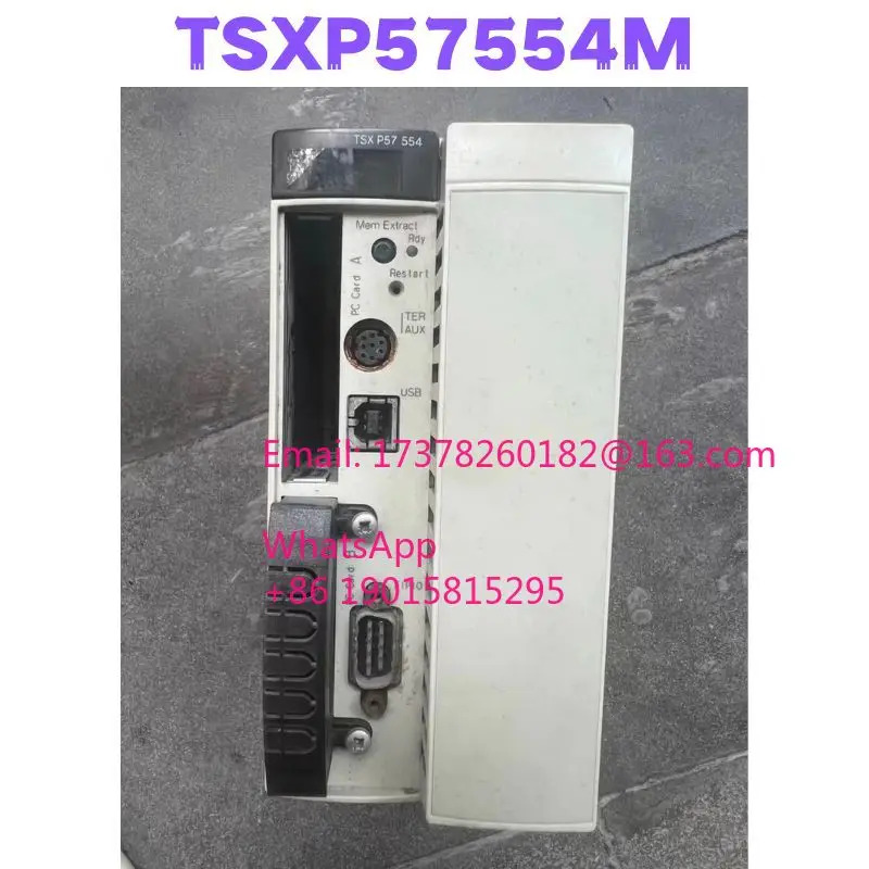 리퍼 TSXP57554M PLC 모듈 완료