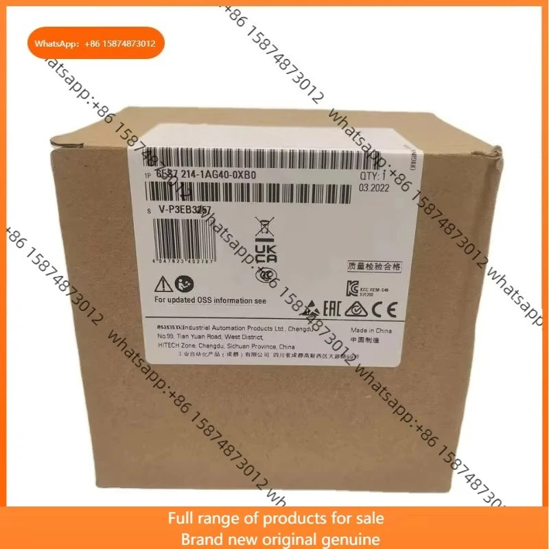 6ES7214-1AG40-0XB0 오리지널 PLC 모듈 6ES72141AG400XB0