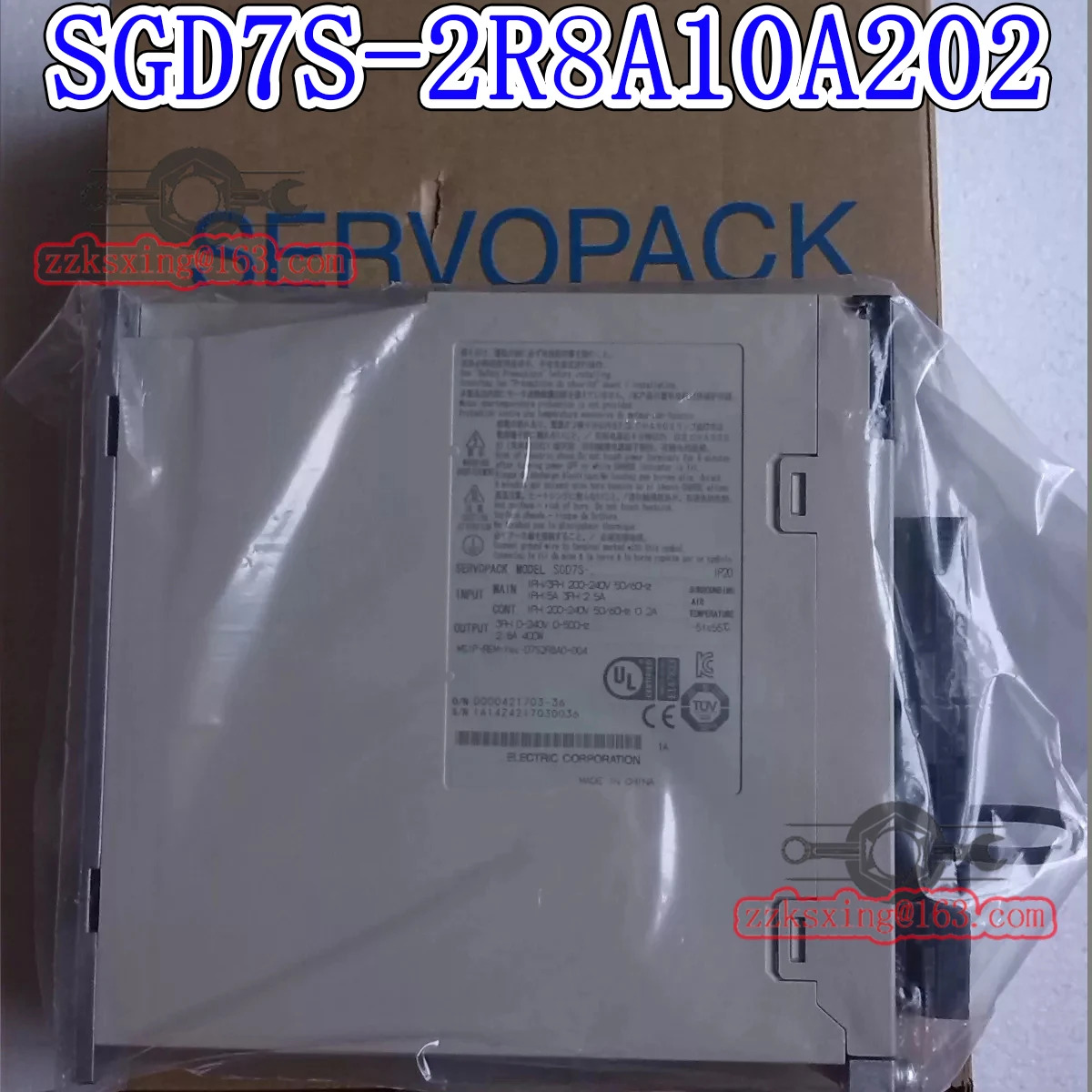 SGD7S-2R8A10A202 오리지널 AC 서보 드라이버
