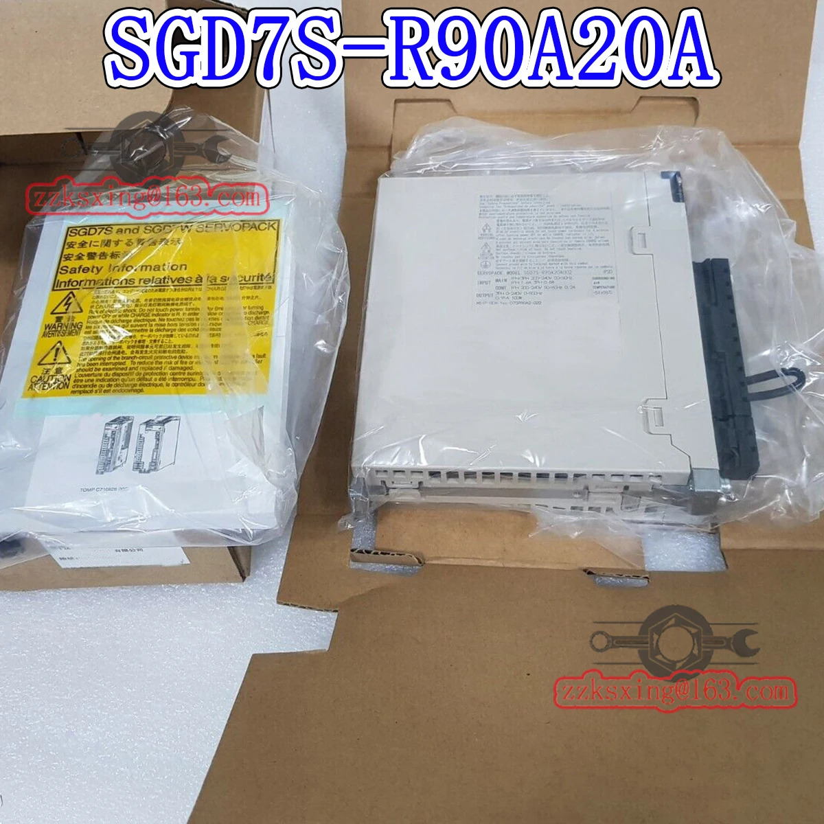 오리지널 AC 서보 드라이버 신 SGD7S-R90A20A