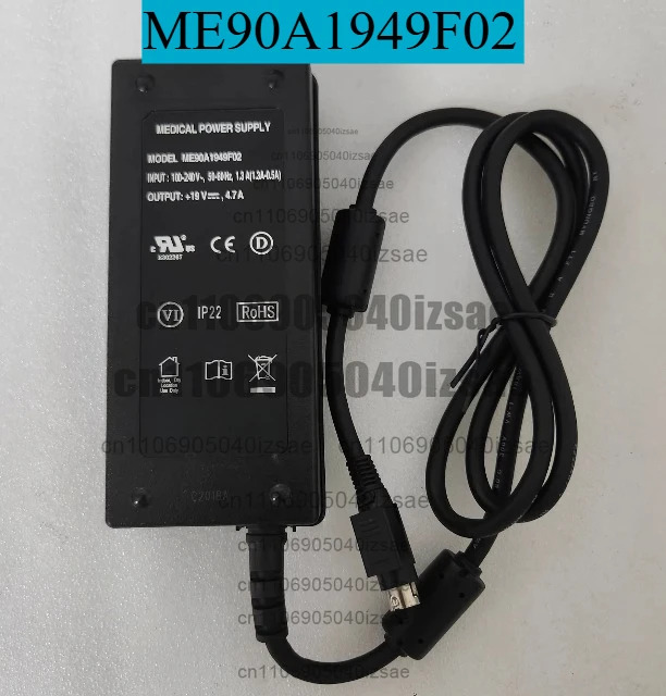 전원공급장치 ME90A1949F02 전원 공급 라19V4.7A 어댑터 4핀 플매트 카펫 러그 기능 손상되지 않음 리퍼 OK