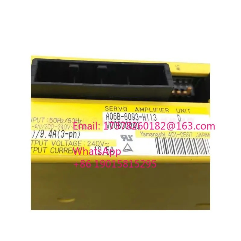 CNC 컨트롤러A06B-6093-H113 FANUC 서보 증폭기 장치 사리퍼 완료