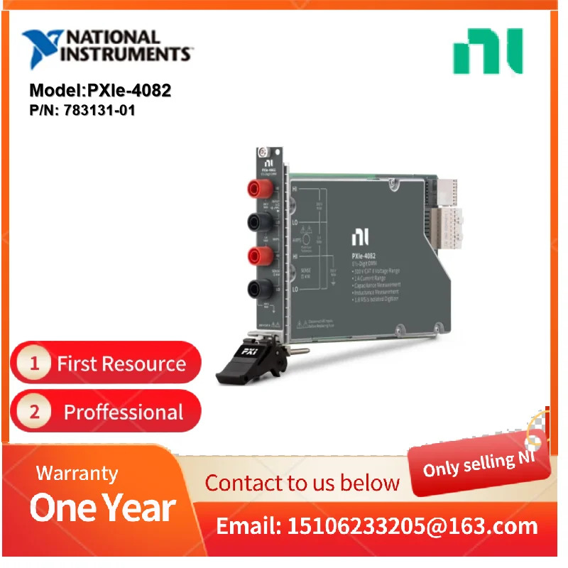 NI PXIe-4082 783131 -01 1.8 MS/s 디지털 멀티미터