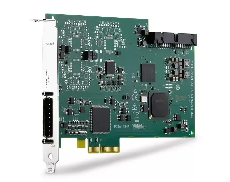 NI PCIe-6346 듀얼 인터페이스 I/ O 장치 785813-01 신