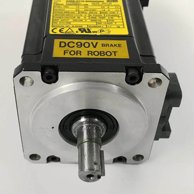 A06B-0116-B855 FANUC AC 서보모터 리퍼 완료 A06B 0116 B855