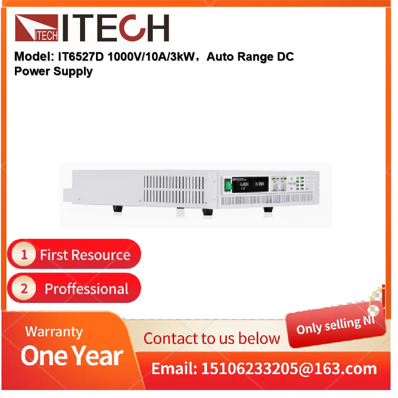 ITECH IT6527D 1000V/10A/3kW 자동 범위 DC 전원공급장치