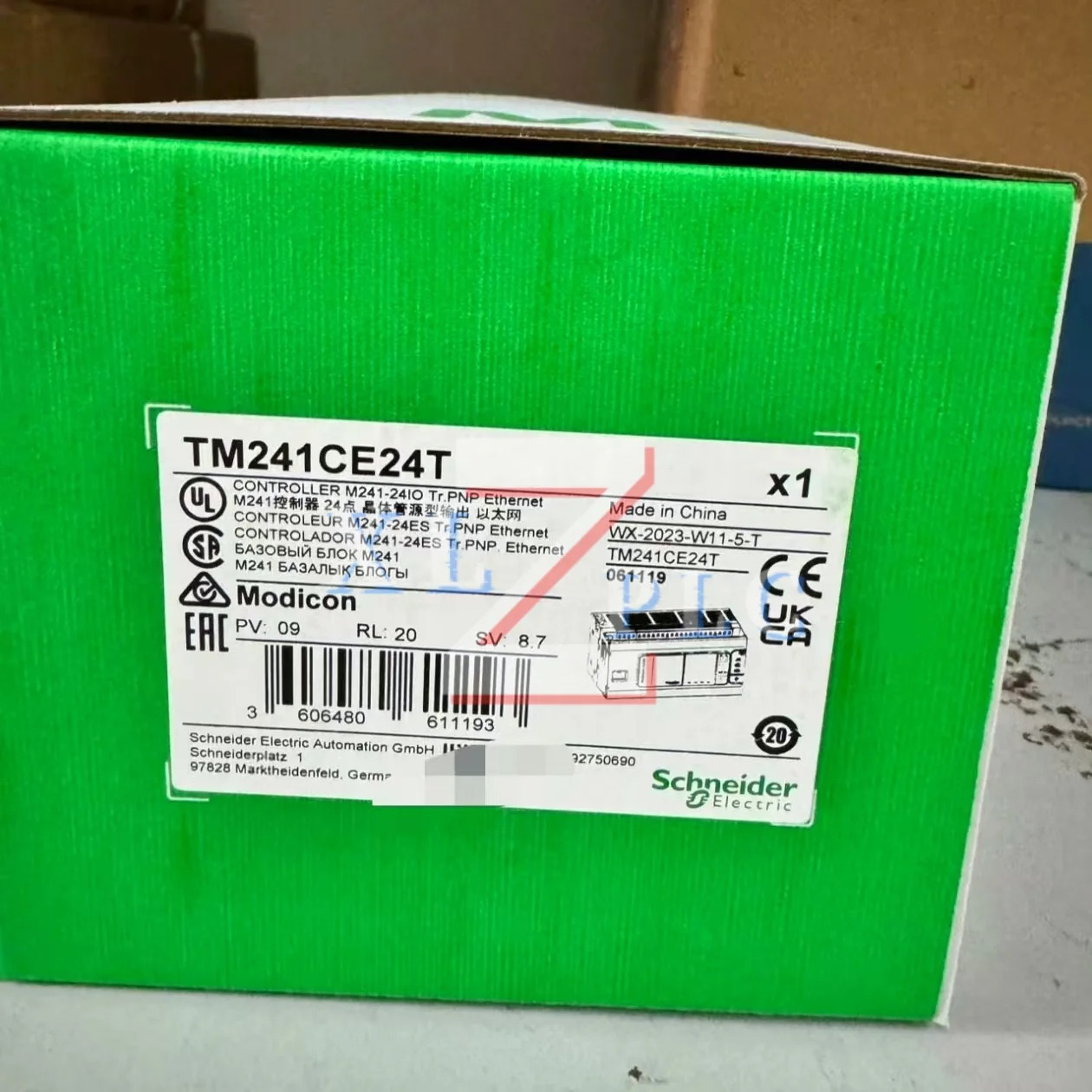 PLC 모듈 TM241CE24T TM241CE40R