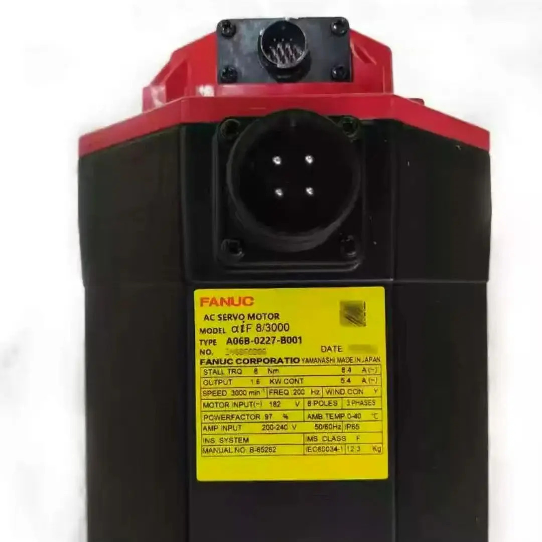 A06B-0227-B001 Fanuc 서보모터 CNC 제어 리퍼 완료 A06B 0227 B001