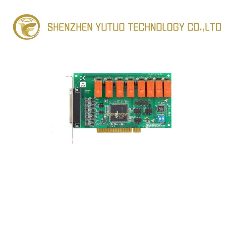 오리지널 PCI-1761 8채널 릴레이 출력 카드 디지털 입력 신