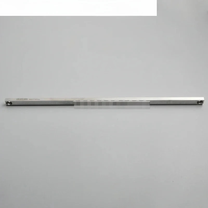 하이델베르그 CD102 스테인레스 스틸 풀 게이지 C5.072.605 인쇄기 종이 막대 363x15