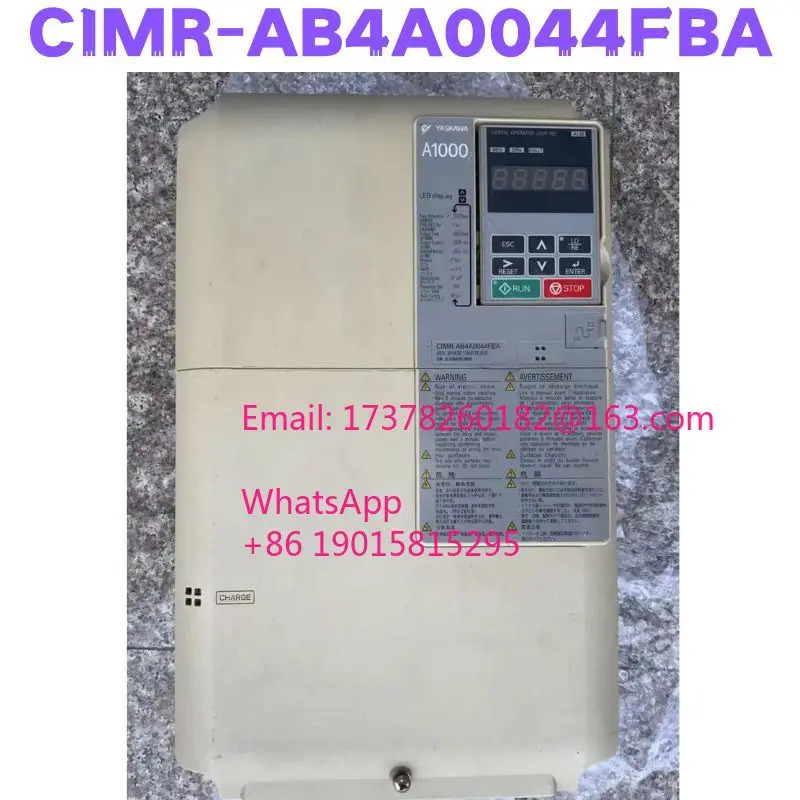 리퍼 CIMR-AB4A0044FBA 인버터 완료