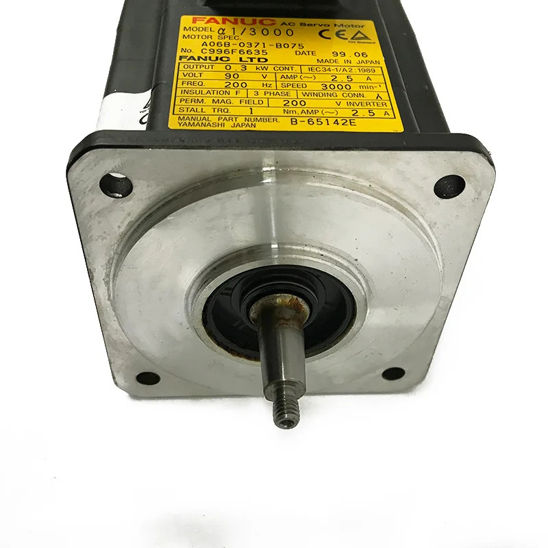 A06B-0371-B075 Fanuc AC 서보모터 리퍼 완료 A06B 0371 B075