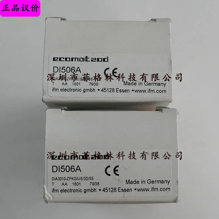 실제 DI506A DIA3010-ZPKG/US/3D/5S 독일 Yifmen IFM 센서