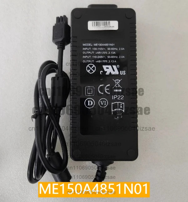 48V3.13A 6홀 전원공급장치 ME150A4851N01 오리지널 어댑터