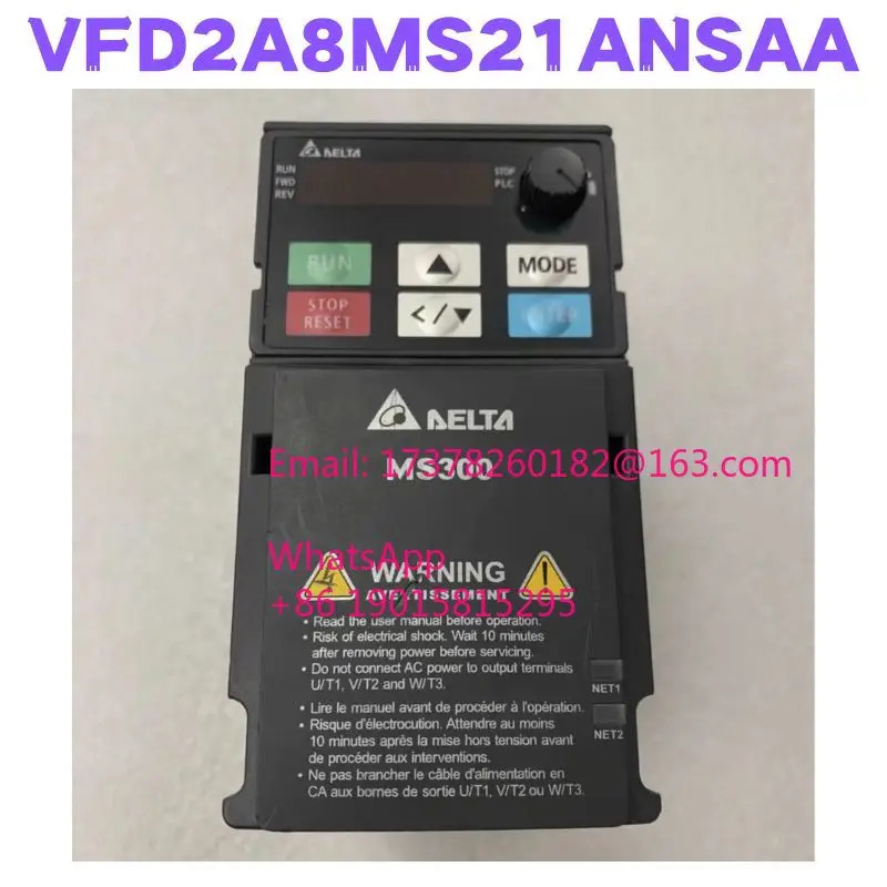 리퍼 VFD2A8MS21ANSAA 인버터 완료