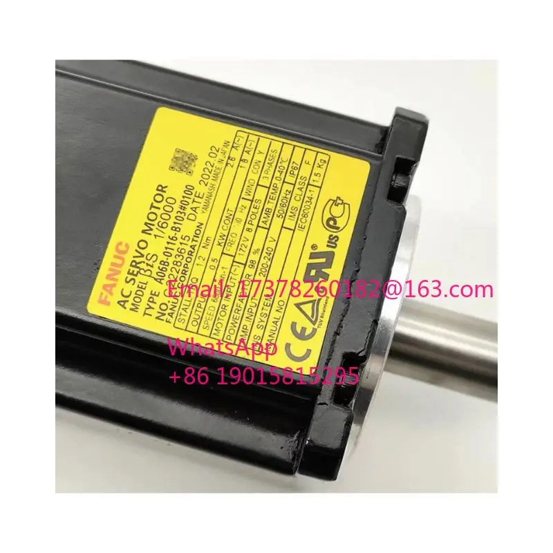리퍼 FANUC A06B-0116-B103 0100 서보모터 완료