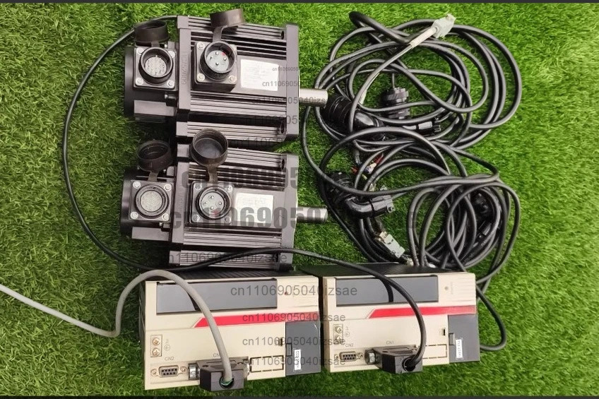 서보모터 세트 모터 ASMJ-13-1525B-U321 드라이버 ES2-15BFl1.5KW 리퍼 완료 OK
