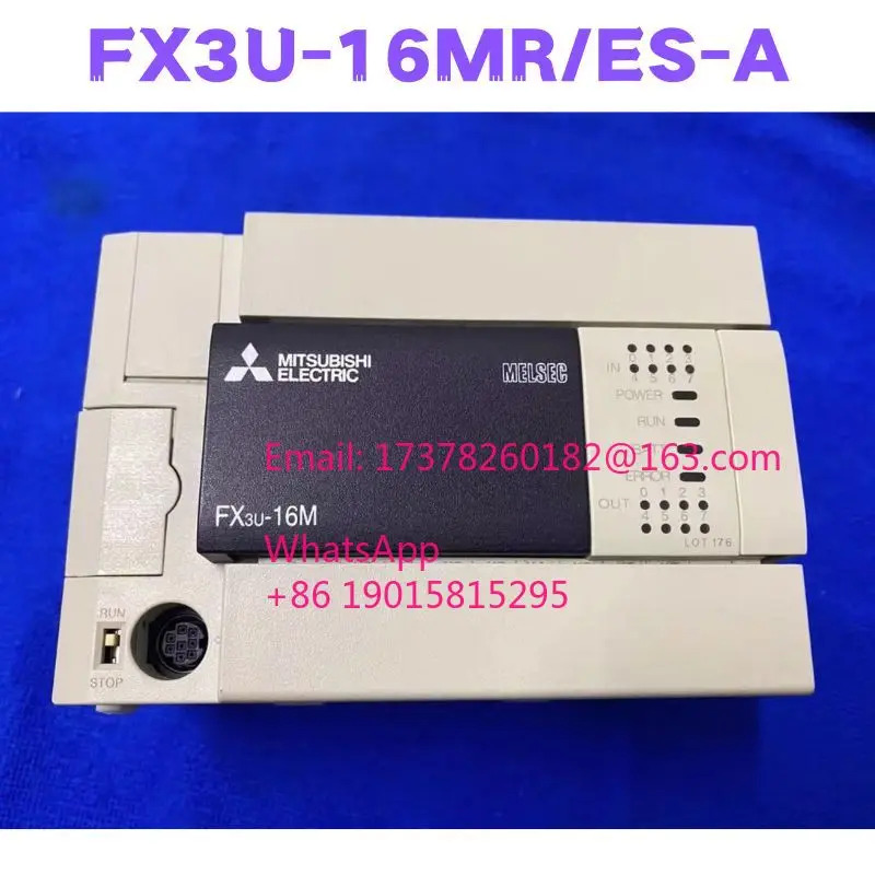 리퍼 FX3U-16MR/ES-A PLC 모듈 완료