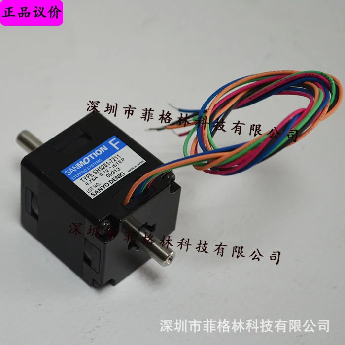 실물 SH5281-7211 일본 SANYO 산요 5상 스테퍼 모터 선물