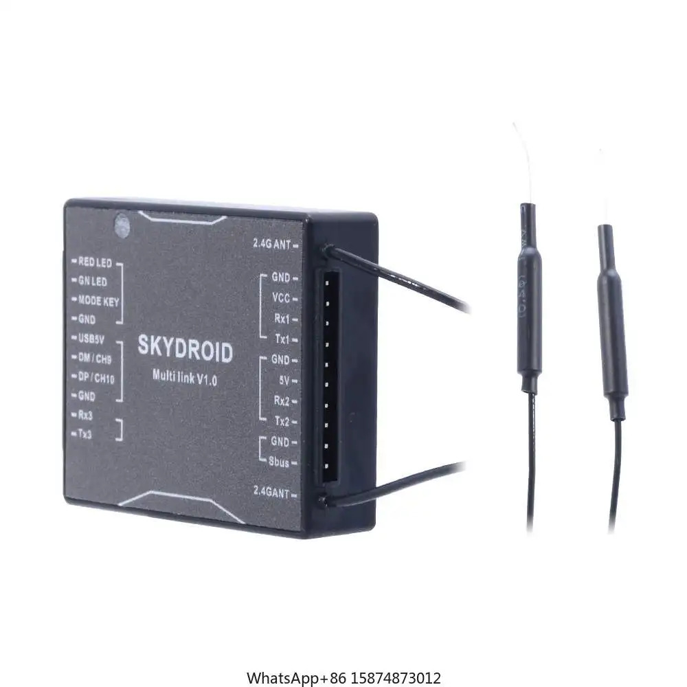 Skydroid T12-RX/SG12-RX 리시버 보호 드론 평가