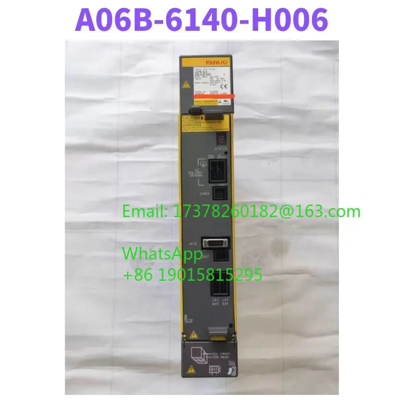 리퍼 A06B-6140-H006 서보 드라이브 장치 완료