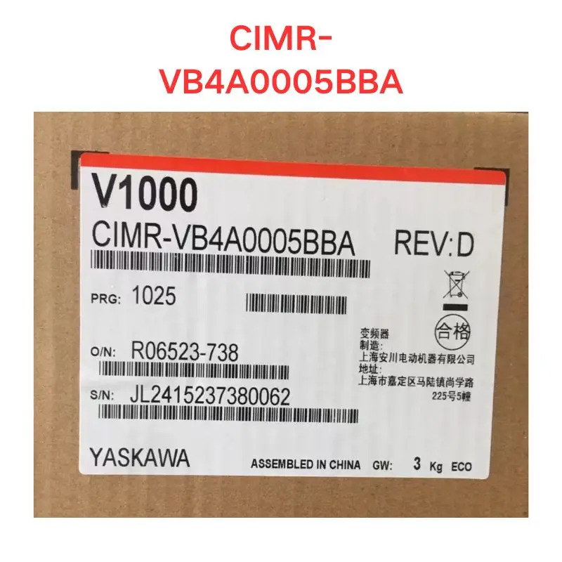 신 오리지널 CIMR-VB4A0005BBA 주파수 변환기