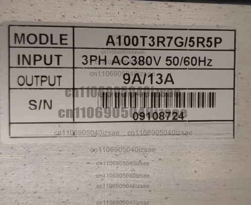주파수 변환기 A100T3R7G/5R5P 리퍼 완료