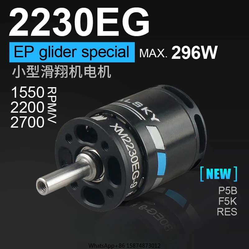Dualsky 브러시리스 모터 F5K RES P5B F3K 리모컨 글라이더 XM2230EG 1815