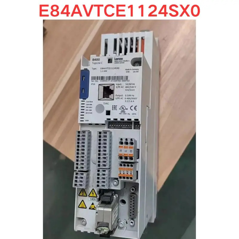 리퍼 E84TCE1124SX0 주파수 변환기 1.1KW 해체 기능 OK