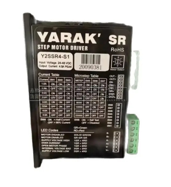 YARAK 스텝 모터 드라이버 Y2SD2-S1 Y2SD2-S2 Y2SSR4-S1 Y2SSR4-S2 Y2SD2-S1-JJC Y3SSR8 Y3SD3 Y2SD3 Y2SSR8 Y2SD1