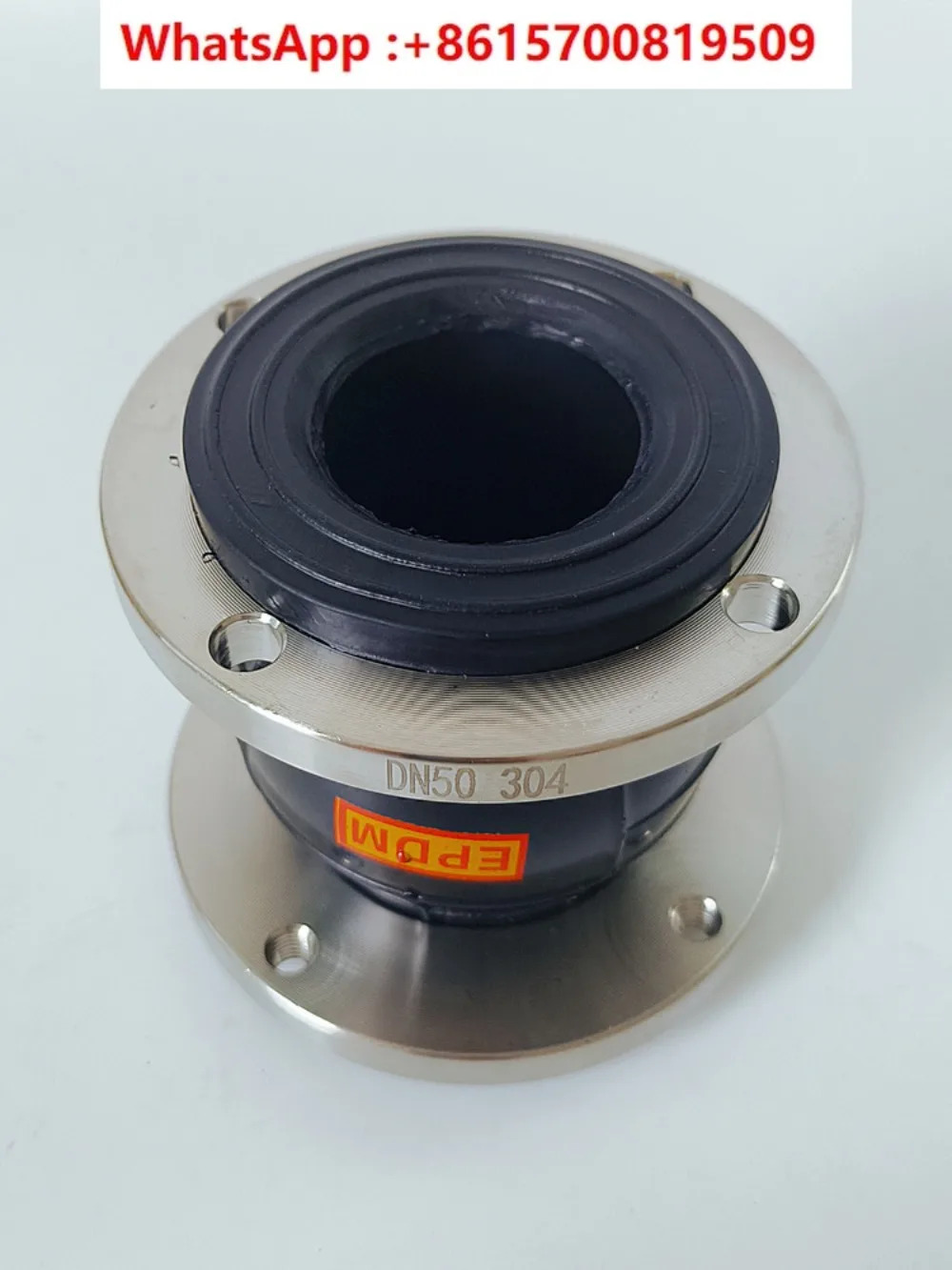 304 스테인레스 스틸 팬더 물 공급 특수 고무 소프트 조인트 EPDM 유연고무 연결 DN50